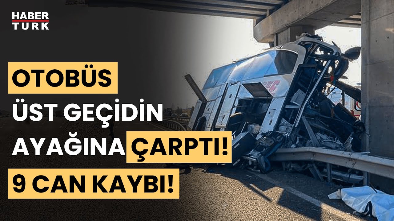SON DAKİKA! Ankara'da otobüs üst geçidin ayağına çarptı! Ölü ve yaralılar var