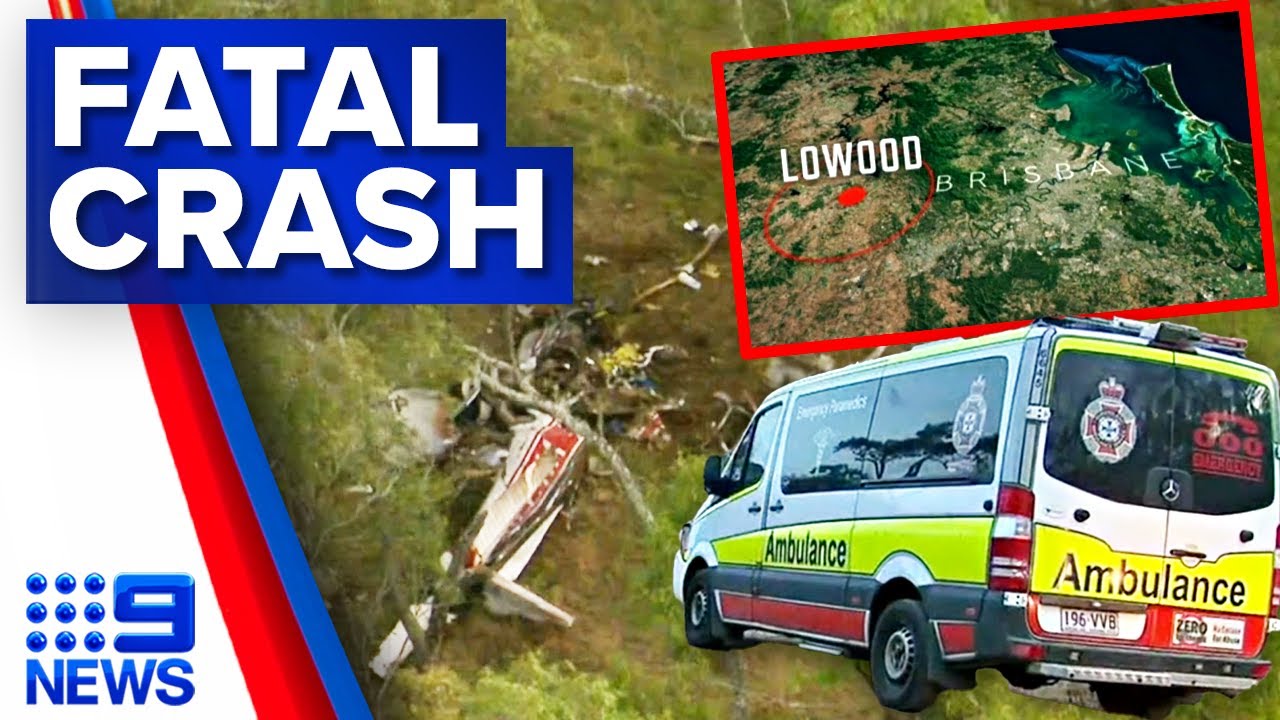 Three killed in plane crash west of Brisbane | 9 News Australia