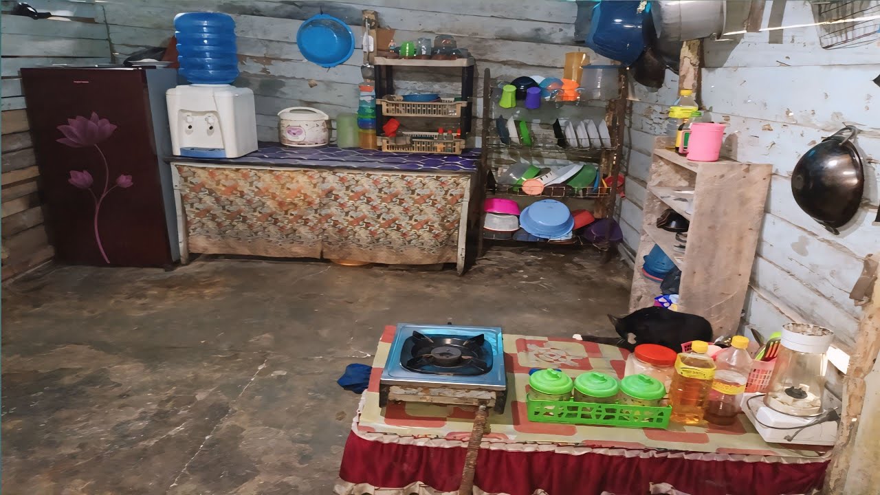 beres-beres dapur kecil 🏠 rumahkayu sederhana 💦#adayinmylife#dailyvlog#kakroschannelstore