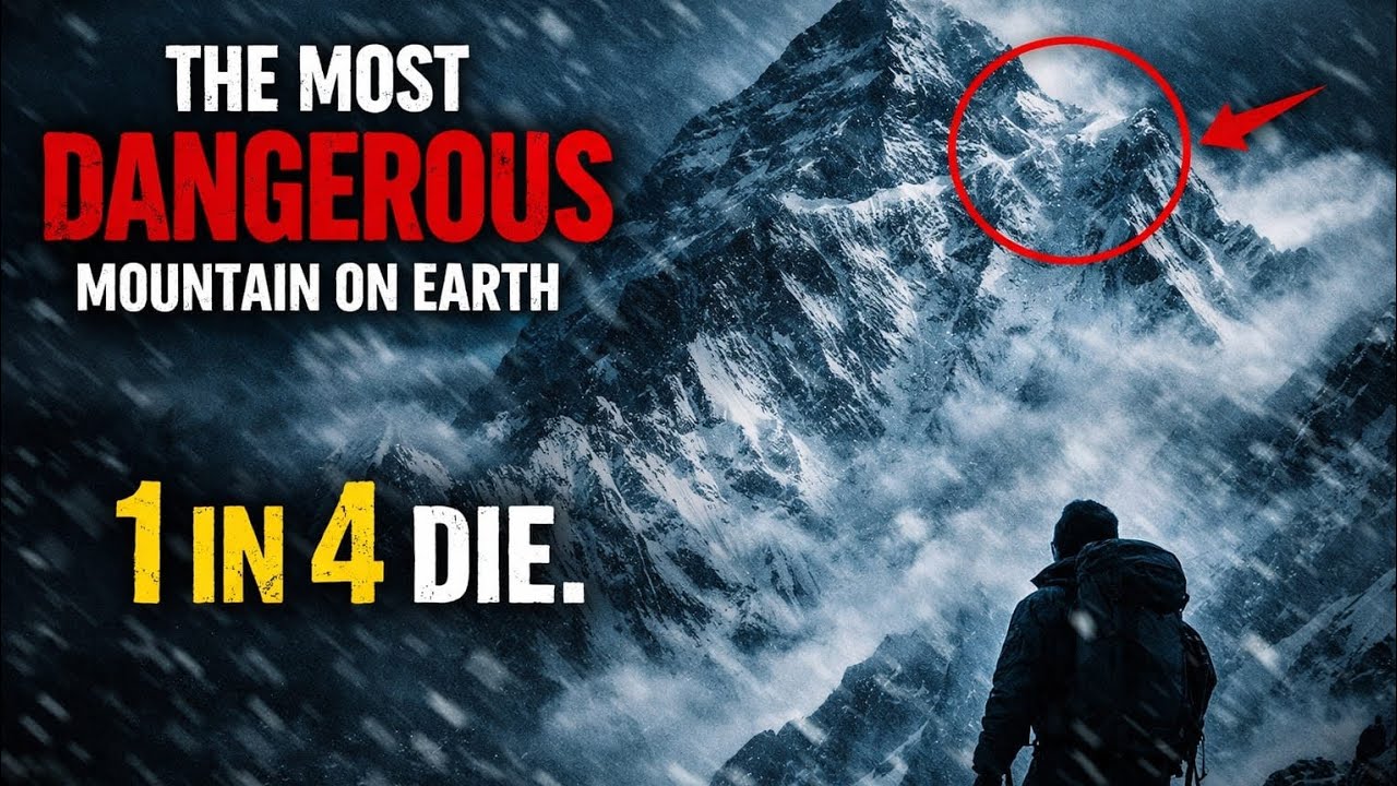 More than 1 in 4 never return from this mountain and it’s not Everest🏔️💀 #trending #mystery #nature