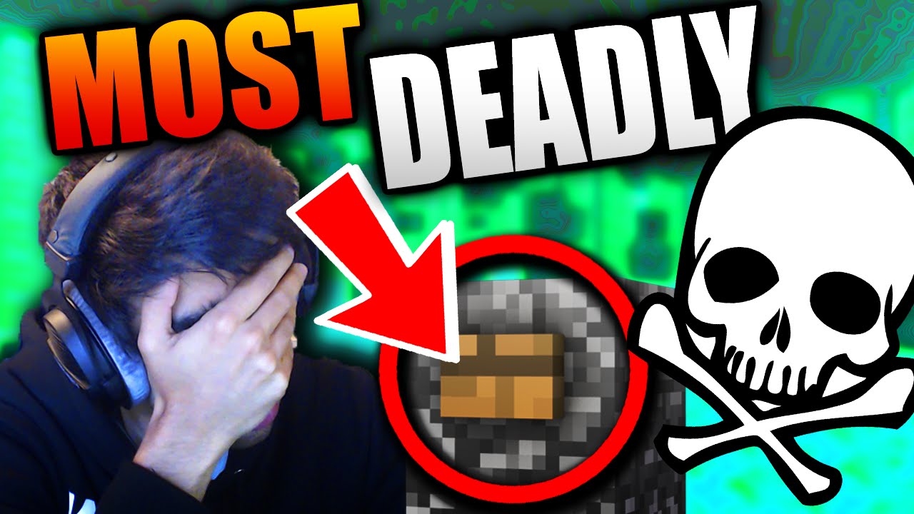 THE MOST DEADLY FIND THE BUTTON MAP IN MINECRAFT