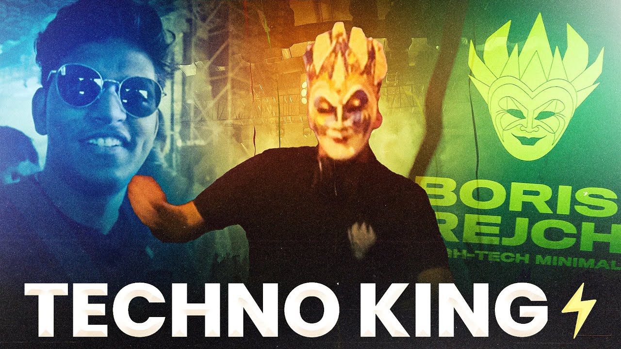 DARK MINIMAL TECHNO ⚡ BORIS BREJCHA India 2024 at Mumbai Nesco Hall 4 | Sunburn Arena Vlog