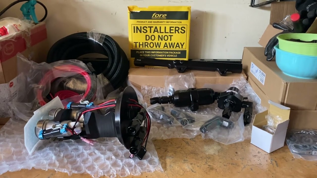 Turbo Jeep SRT8 - Fore Innovations Dual Pump kit.