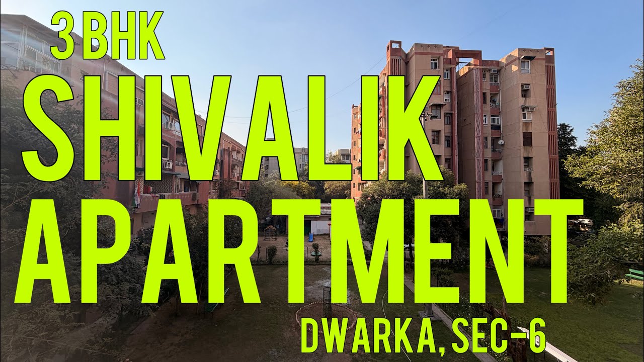 3 Bhk (Exclusive Furnished) | Society Internal Park Facing | Shivalik Apartment | Dwarka, Sec-6.