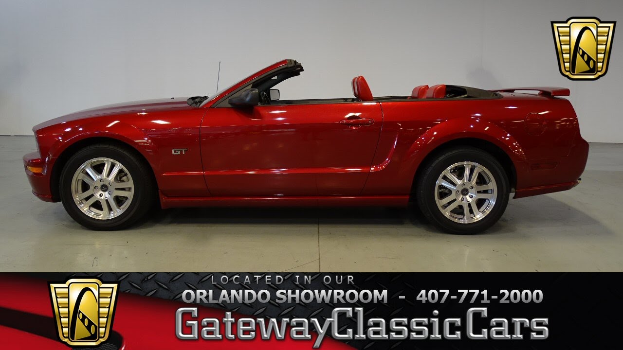 2005 Mustang GT convertible Gateway Classic Cars Orlando