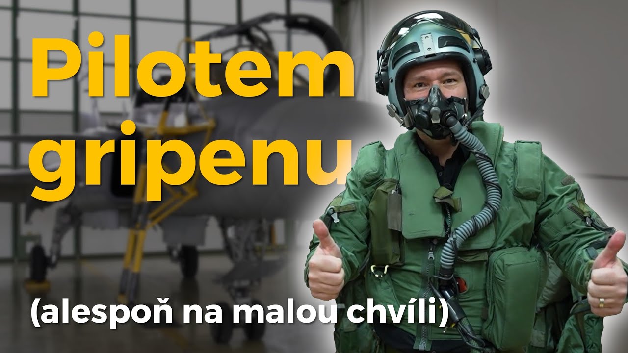 Veselovský si vyzkoušel kombinézu pilota gripenu. Podívejte se, jak výstroj armádních letců vypadá