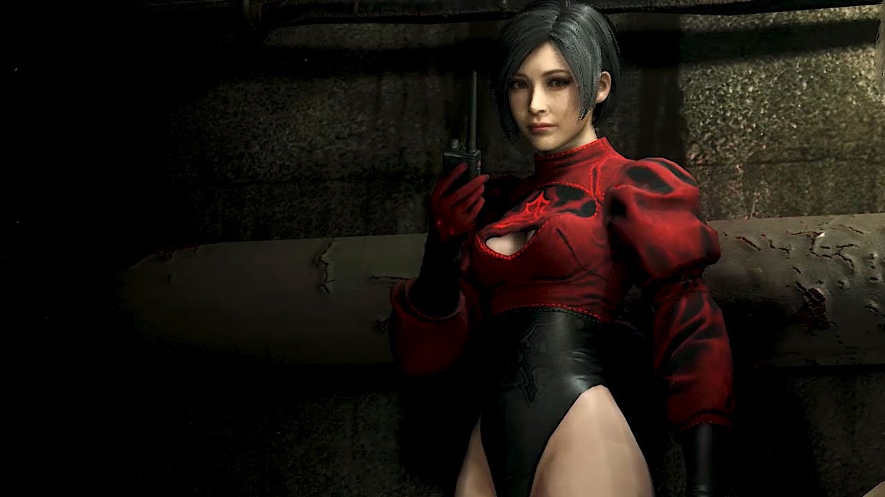 Resident Evil 2 Remake Ada with 2B outfit - meanwhile Leon forgot to pay