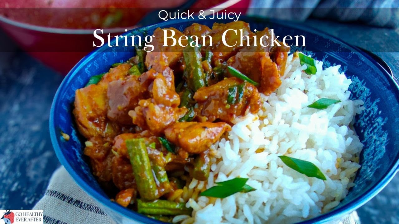 Healthy String Bean Chicken Stir Fry | Easy Low-Calorie Weeknight Dinner