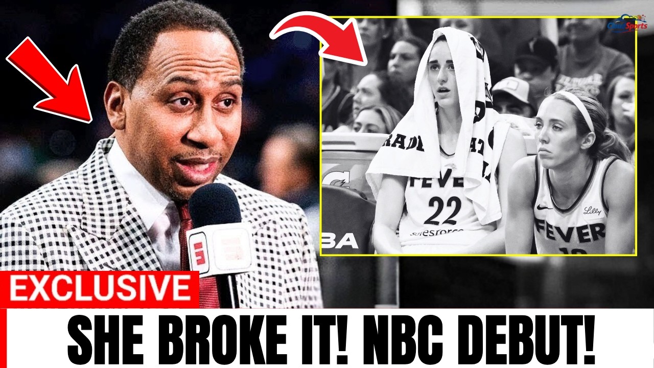 Stephen A. Smith JUST CONFIRMS Caitlin Clark DIDN'T HOLD BACK In AMAZING NBA on NBC Debut!