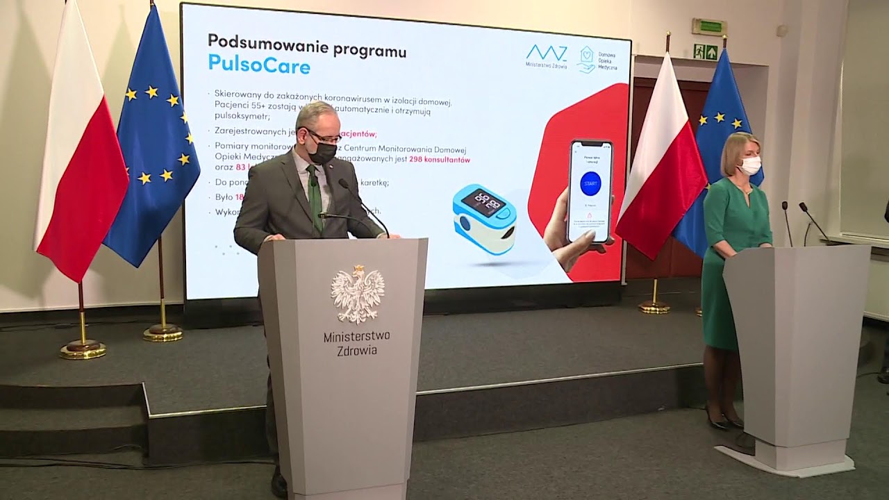 Konferencja prasowa ministra zdrowia