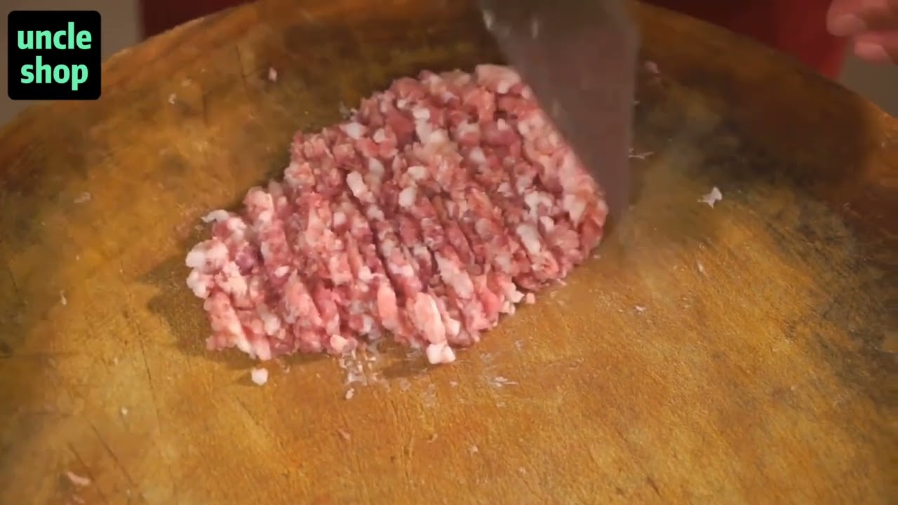 香港云来轩行政总厨，教你蒸肉饼