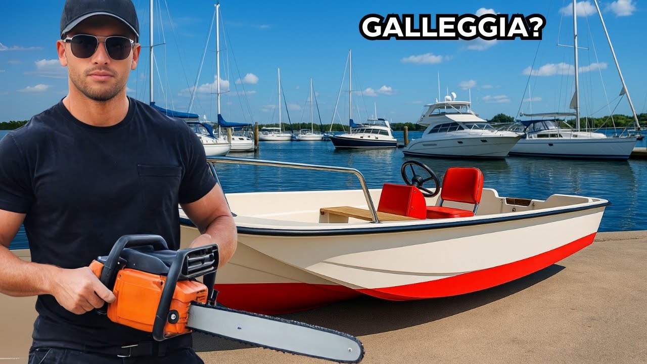UN BOSTON TAGLIATO A METÀ… GALLEGGIA?!