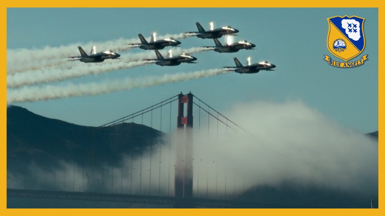 Blue Angels over the Golden Gate! San Francisco Fleet Week 2024 | Full Demo