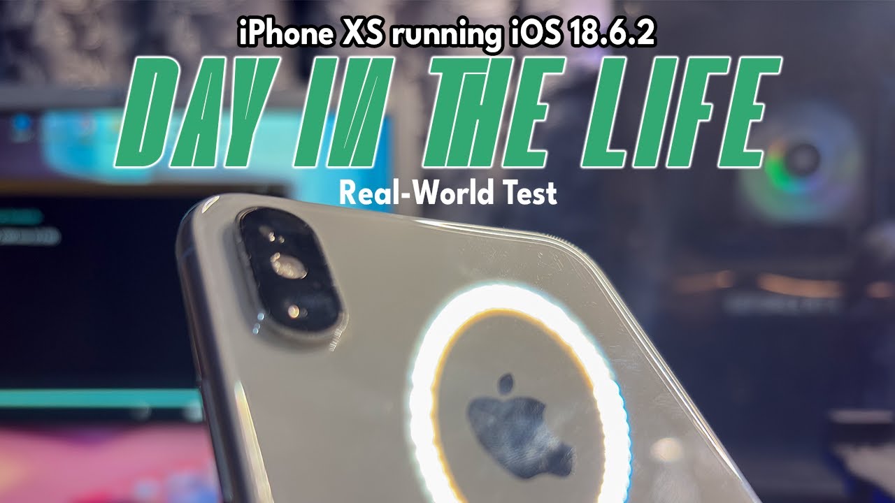 iOS 18.6.2 Real World Test ft. iPhone XS (Day in the Life)