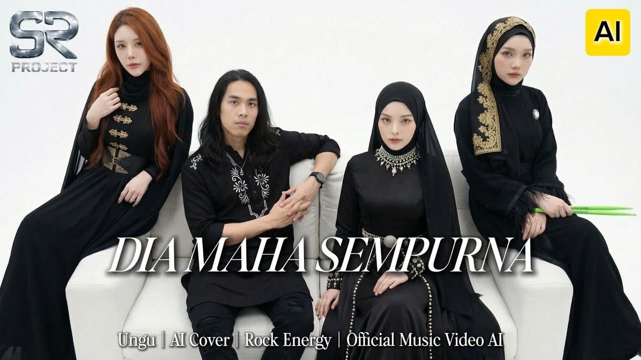 DIA MAHA SEMPURNA (AI Cover, Rock-Energy) - Ungu | Official Music Video AI