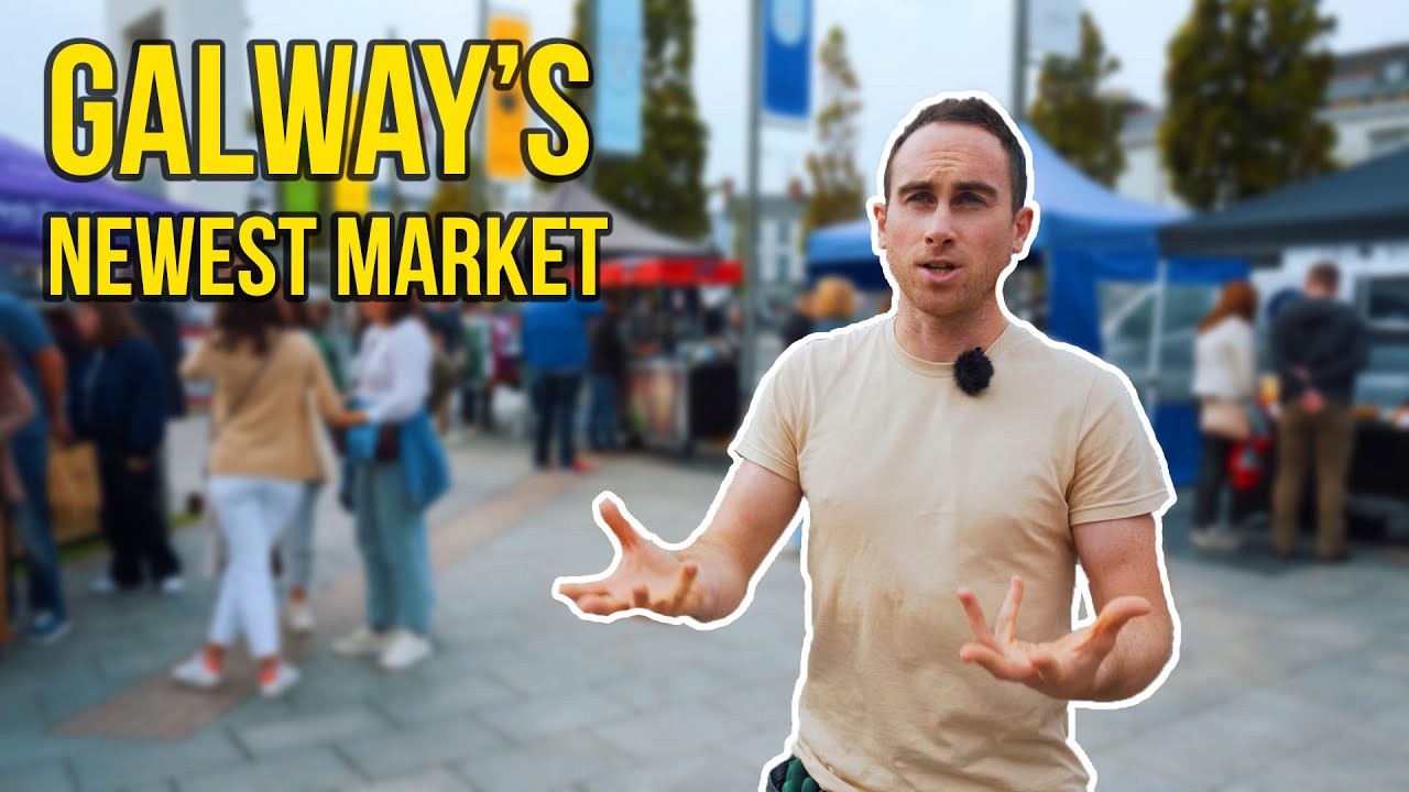 Galway's NEWEST market | Eyre Square |