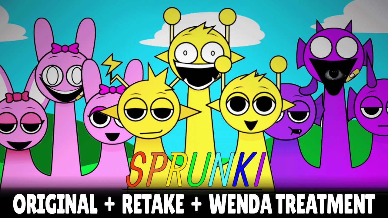 Incredibox Sprunki - Normal + Retake + Wenda Treatment | TRIPLE SPRUNKI