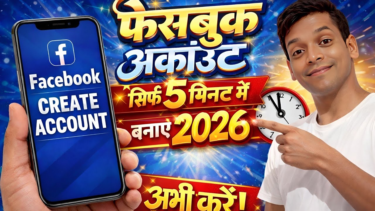 Facebook Profile Kaise Banaye 2026 | Facebook Account Kaise Banayenge Step by Step