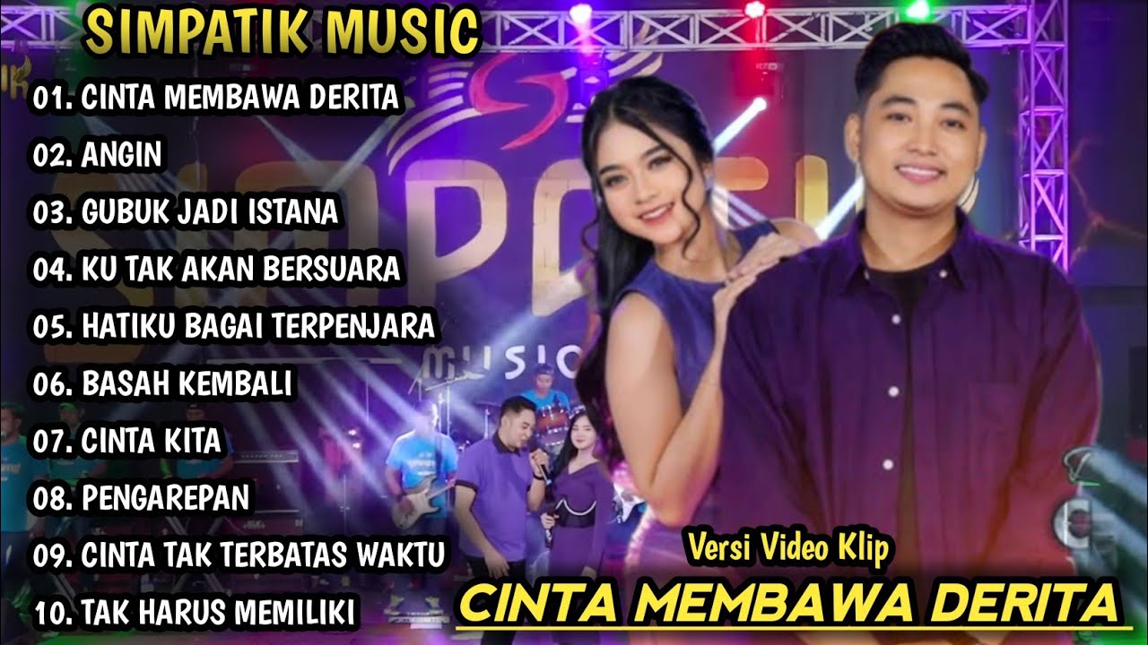 CINTA MEMBAWA DERITA, ANGIN | SIMPATIK MUSIC FULL ALBUM | DANGDUT KOPLO TERBARU
