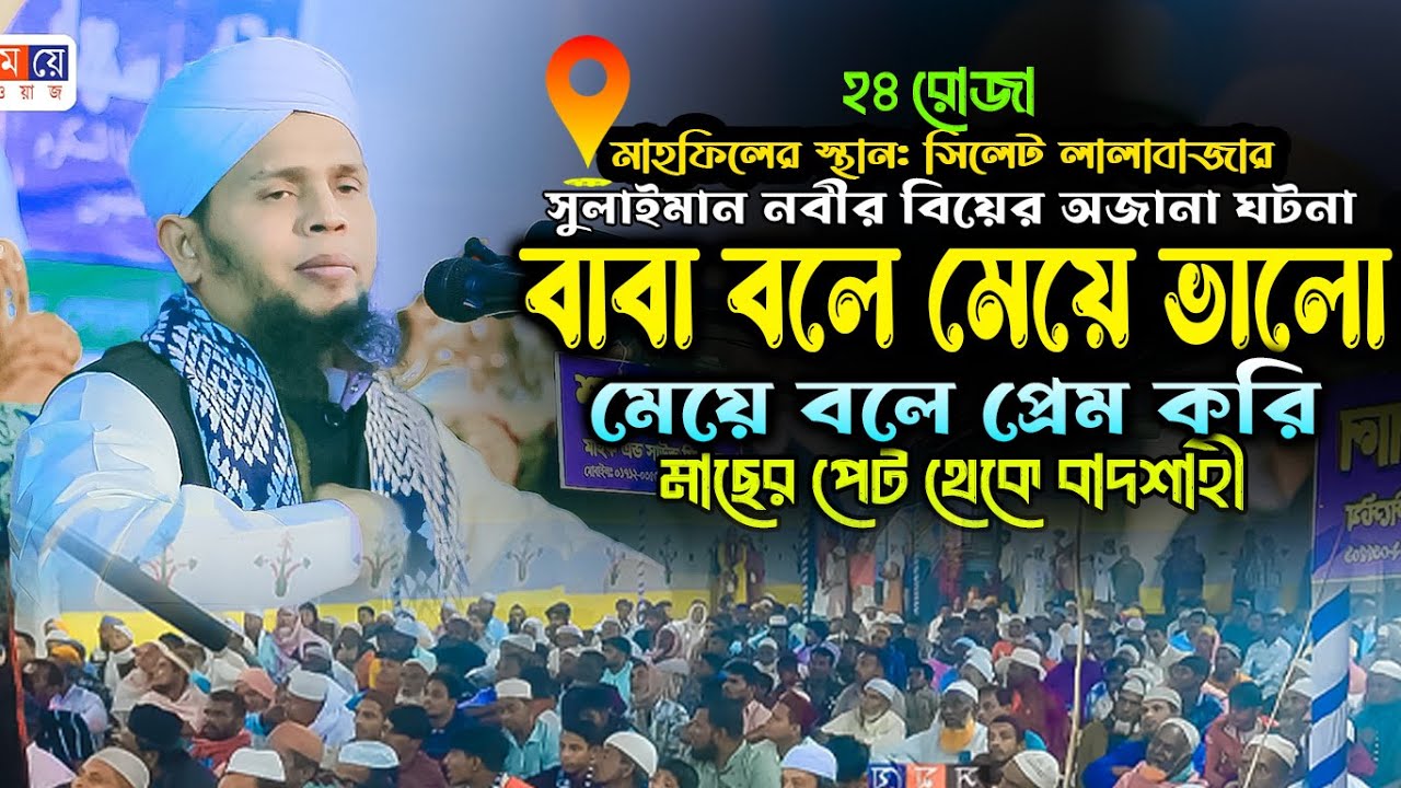 সুলাইমান নবীর জীবনী । মাওলানা নজরুল ইসলাম ভৈরবী || Waz