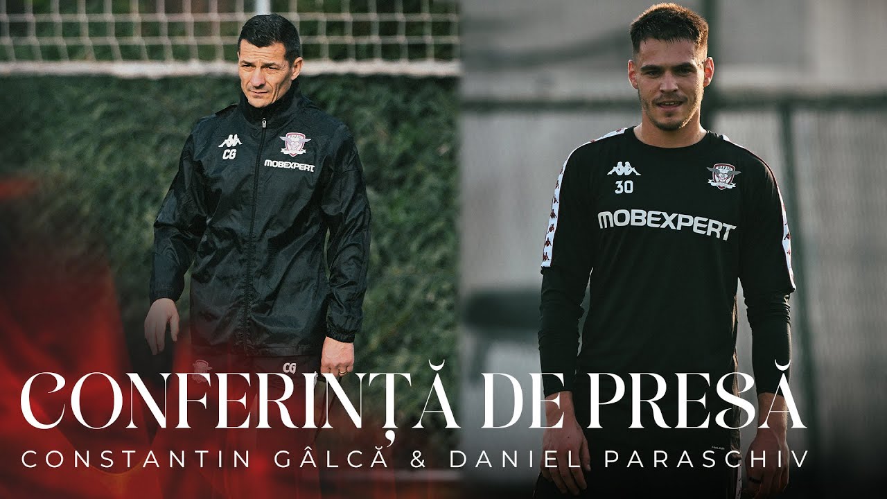 🔴 LIVE | Conferință de presă ▶️ Constantin Gâlcă & Daniel Paraschiv #RapidInAntalya