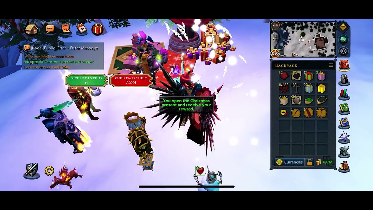 RuneScape - Santa Hat - 1M wrapping paper