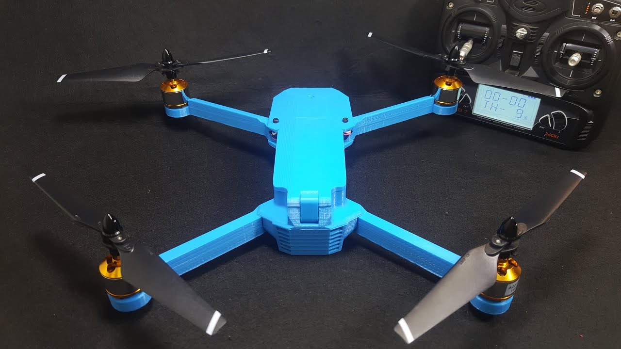 Chế Quadcopter Phiên Bản DJI Mavic Với in 3D