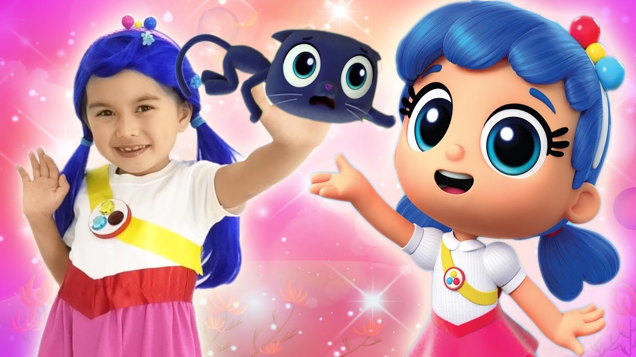 Abby Hatcher VS True and the Rainbow Kingdom | Pretend Play Kids with Abby&True and Bartleby Cat