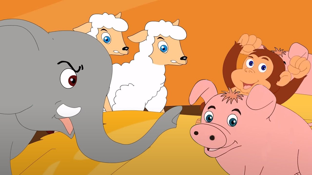 Animals Went in Two by Two, Numbers Songs and Children Rhymes