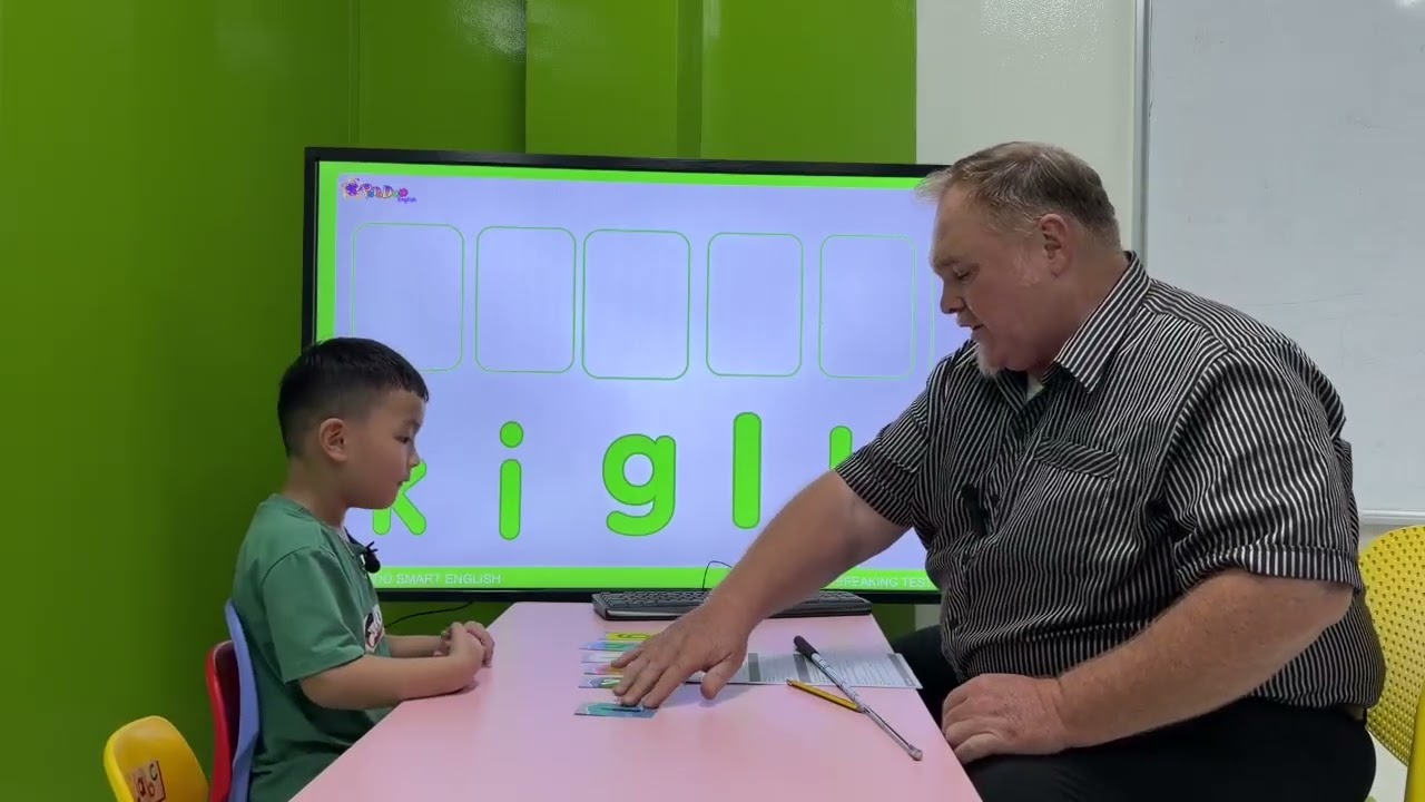 PRE SCHOOL SPEAKING TEST B2 ISAAC