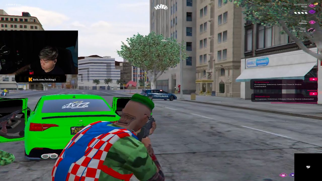 LOCKING WIPANDO A POLICIA DO HYPE!!!