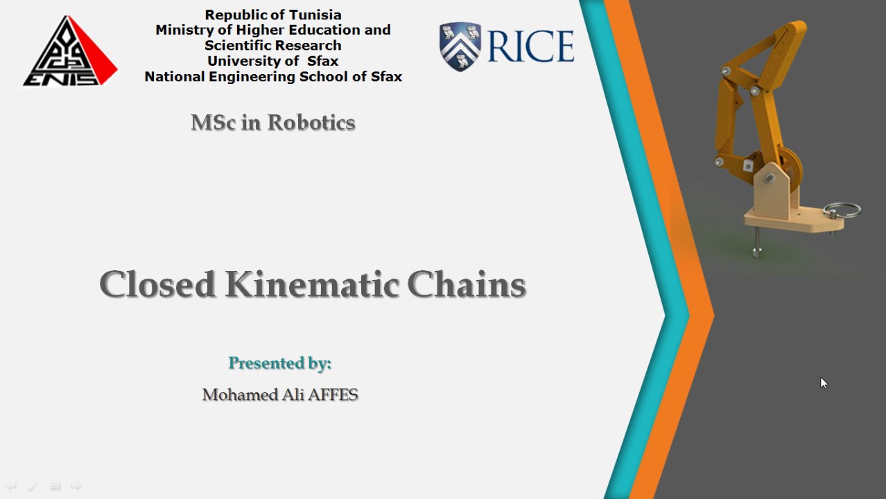 Closed Kinematic Chains (CKCs) Dynamics and Control