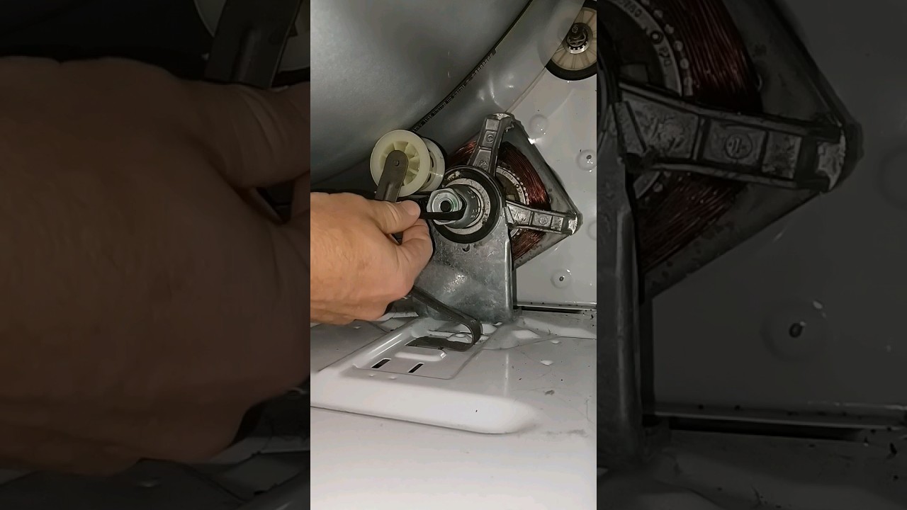 #doityourself #dryer #repair #sundayfunday #turnitup #tensioner #pulley