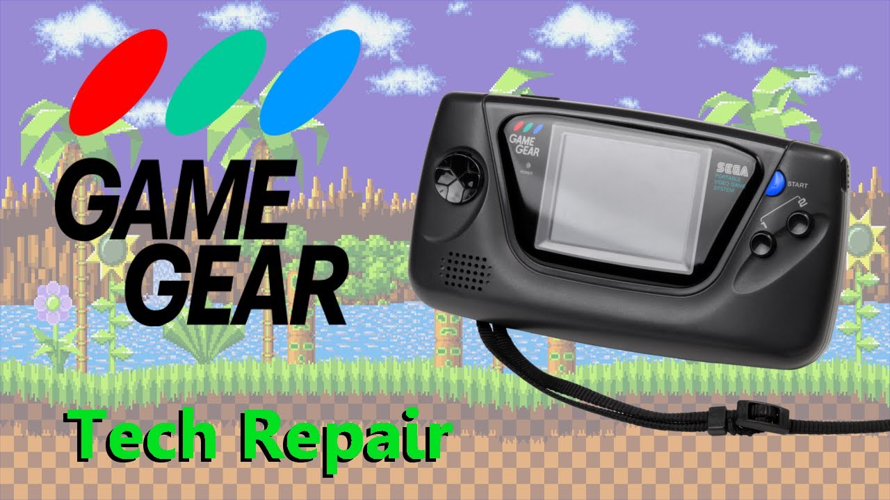 Tech Repair: Sega Game Gear - Capacitor Replacement and Cleaning