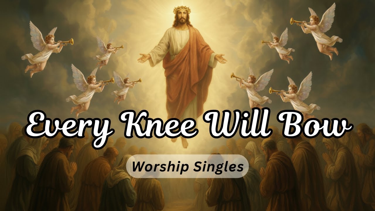 ✝️ Every Knee Will Bow ✝️ JESUS Worship Singles Release 🙌 Uplifting | Christian Techno EDM | Praise