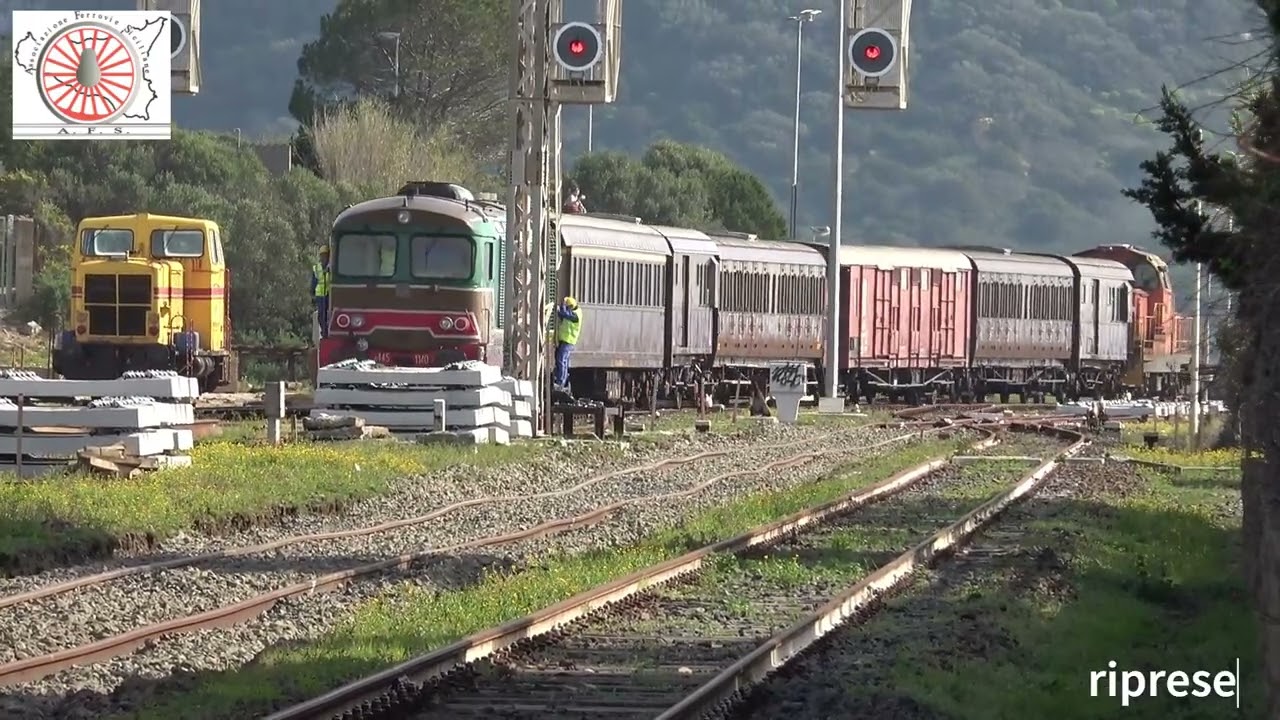Treno del Ricordo 2025 alla Stazione di Golfo Aranci