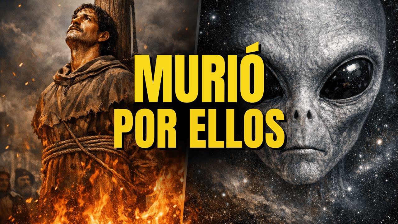 ¡QUEMARON A GIORDANO BRUNO POR CREER EN ALIENS! Spinoza y la Verdad Cósmica que Aterra al Vaticano