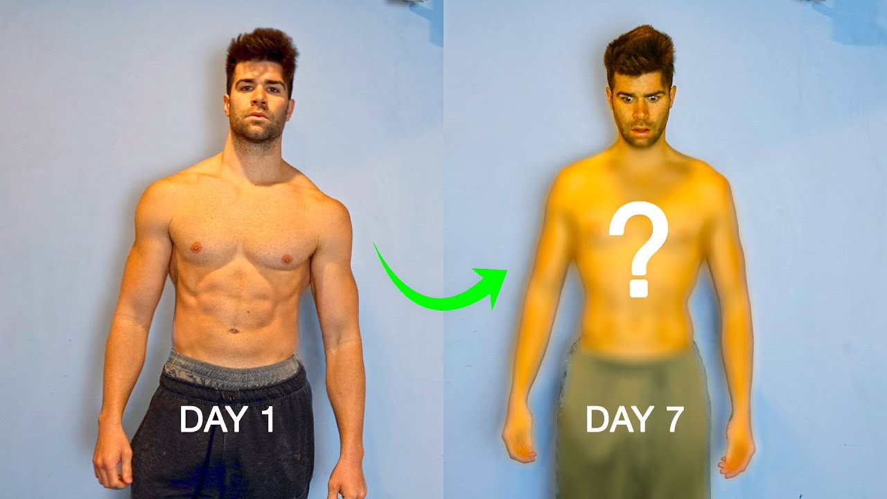 I Went 100% Vegan For A Week - Body Transformation