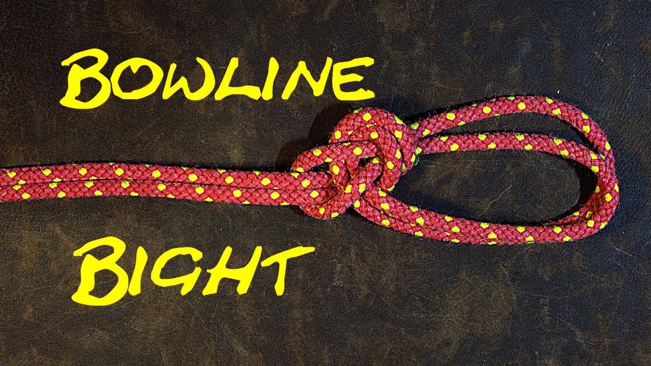 How to Tie Bowline in a Bight   Just the Knot   No Chat