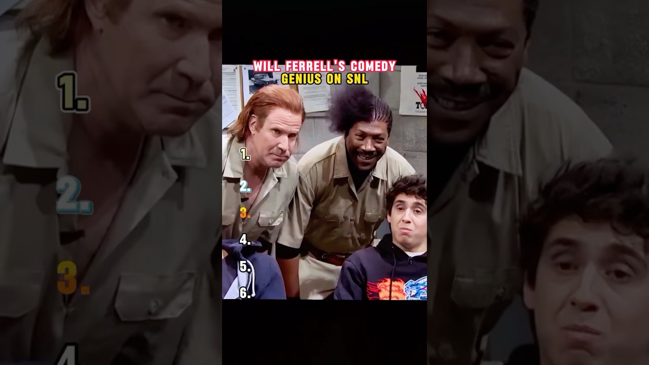 Will Ferrell's Comedy Genius on SNL #WillFerrell #snl #snlbreakingcharacter