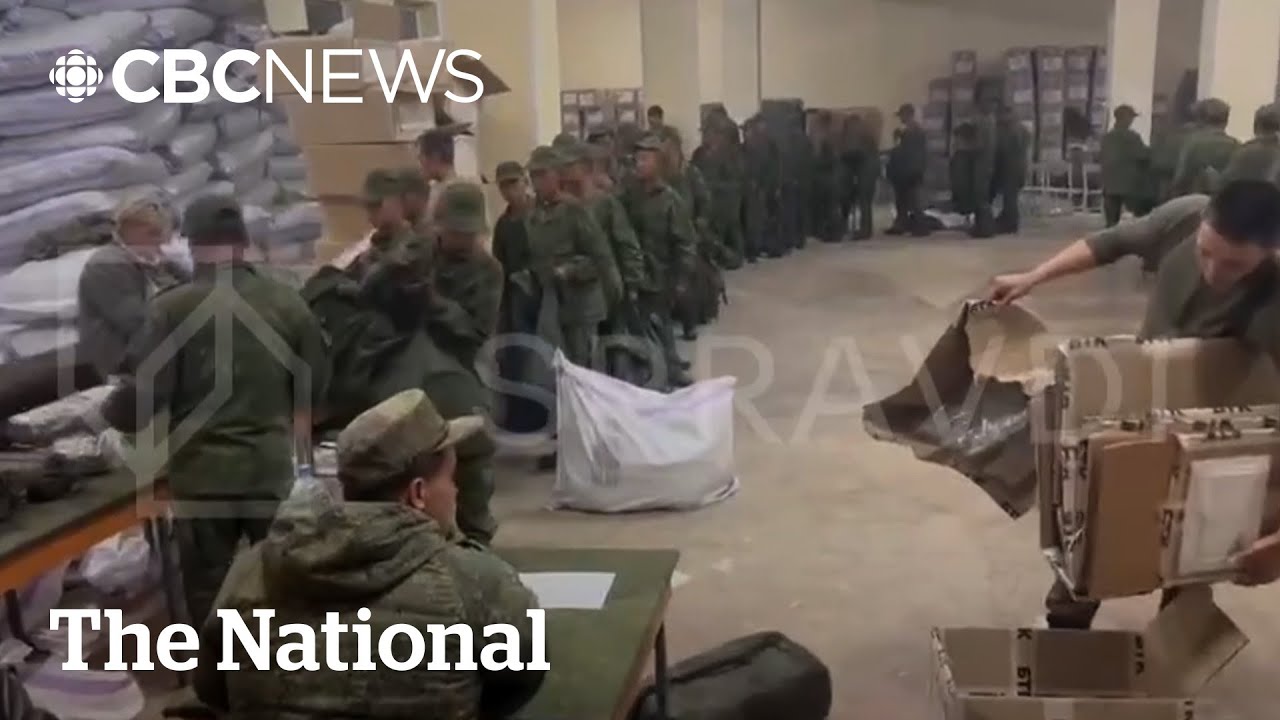 Unverified video appears to show North Korean troops in Russia