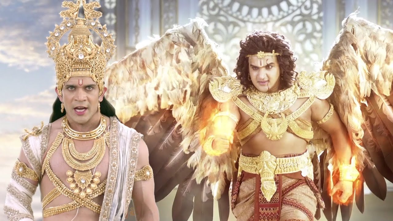 गरुड़ की दिव्य शक्तियां देखकर भयभीत हुए इंद्रदेव | धर्म योद्धा गरुड़ | Full Episode 2025