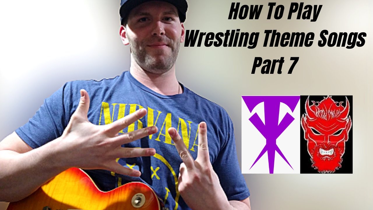Guitar Lesson How To Play Wrestling Theme Songs, Part 7