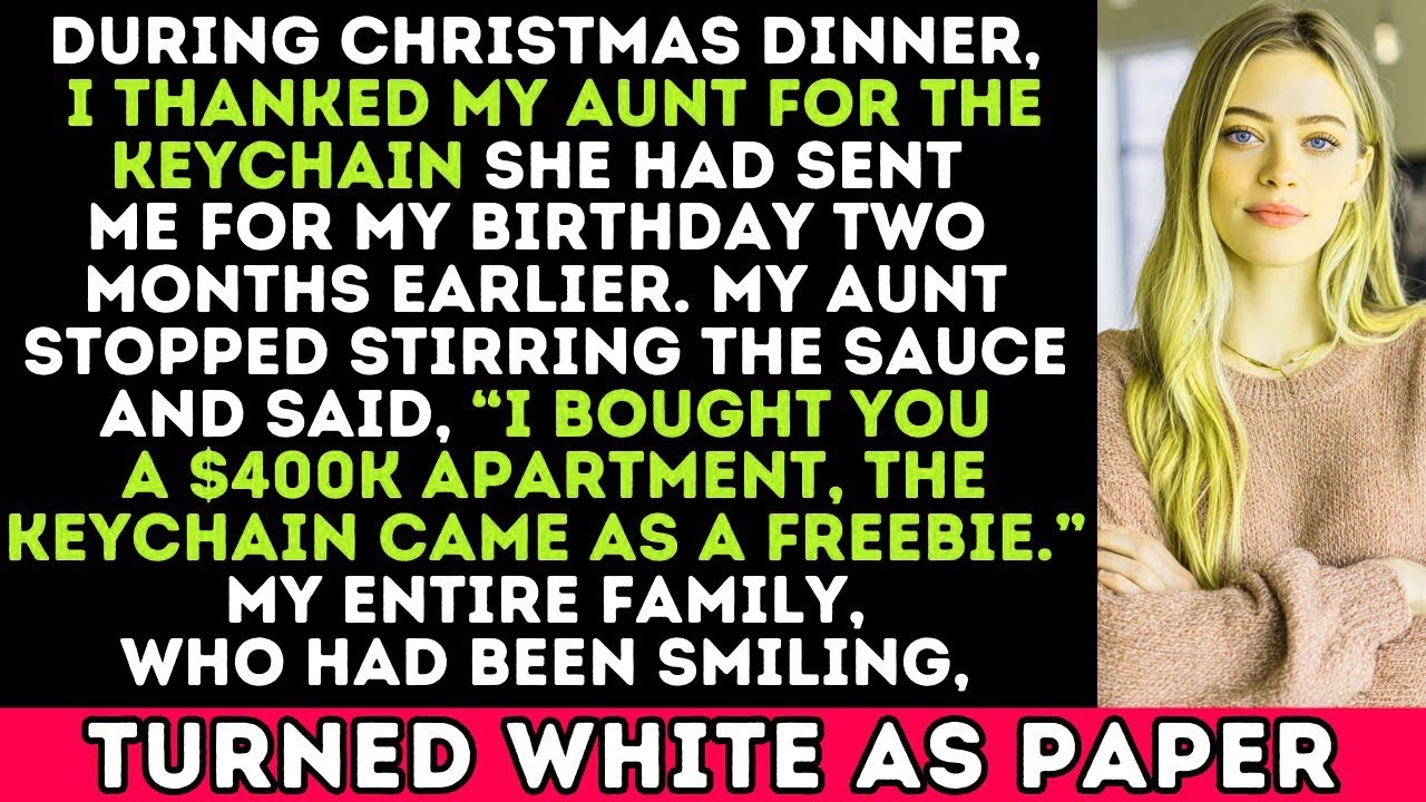 I Thanked My Aunt for a $2 Keychain — Until She Revealed She Gave Me a $400K Apartment