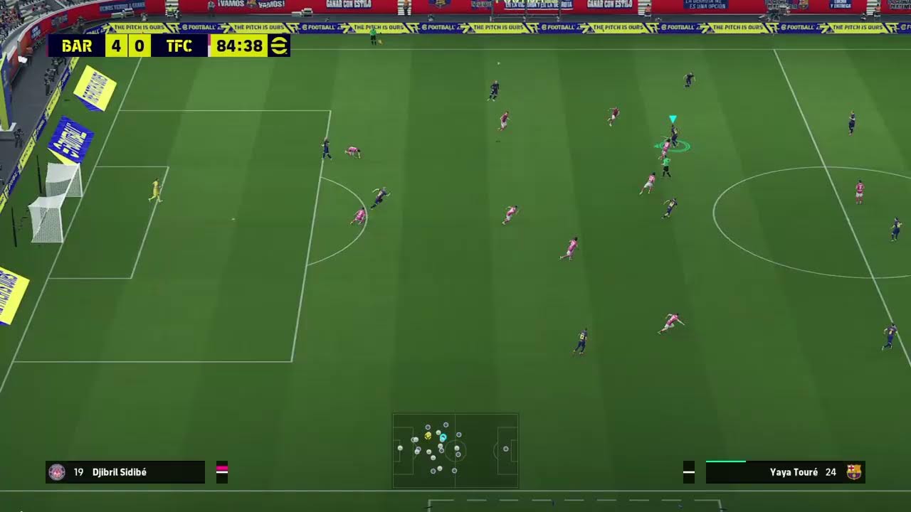 Jugando  al Efootball