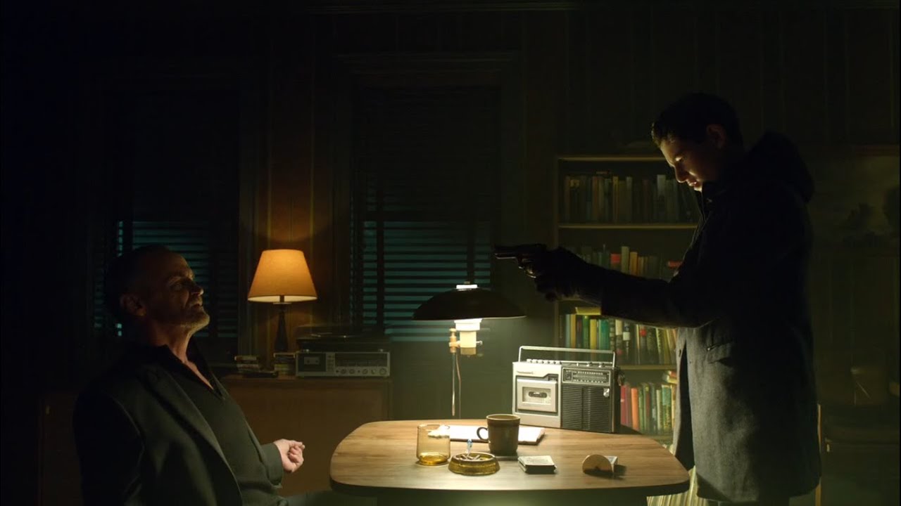 75. Gotham (s2e14). Bruce refuses to kill Malone./Bruce goes on the streets to live with Selina.