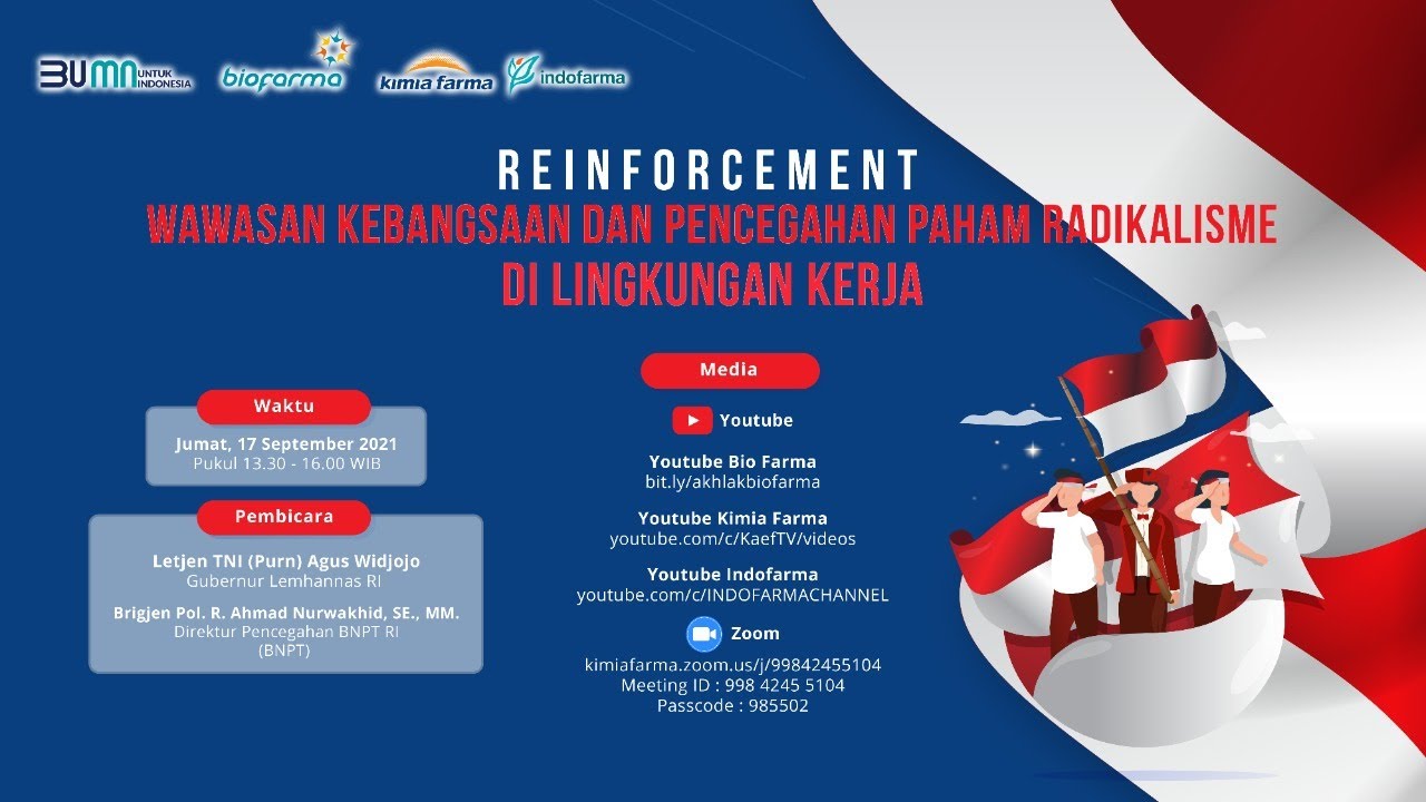Reinforcement Wawasan Kebangsaan dan Pencegahan Paham Radikalisme Di Lingkungan Kerja