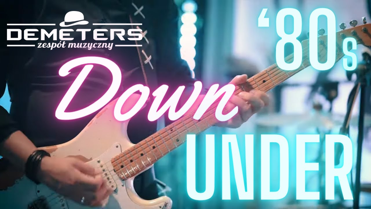 DEMETERS - Down Under (Men At Work cover) LIVE 2023 #wesele #live #nażywo