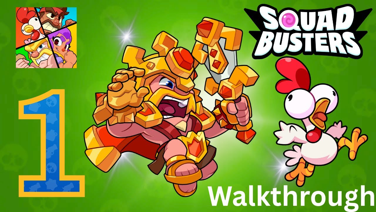 Squad Busters Gameplay Walkthrough Part 1 &ndash; Tutorial & Beginner Battles (No Commentary | iOS | 2025)