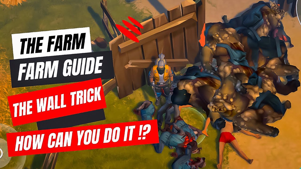 How Can you Do the Wall Trick on the Farm?! Last Day On Earth Survival
